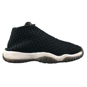 Nike Air Jordan Youth 5Y Future BG GS Black Asymmetrical Sneakers 656504-031